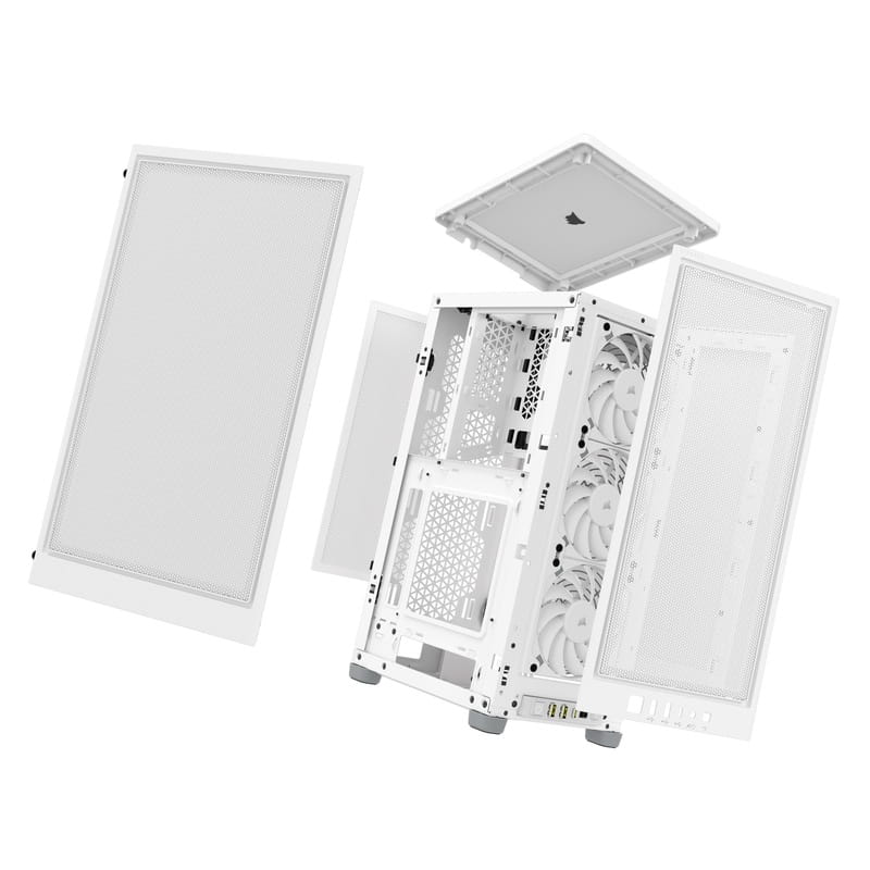 Корпус Corsair 2000D Airflow White (CC-9011245-WW) без БП