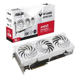 Видеокарта AMD Radeon RX 7800 XT 16GB GDDR6 TUF Gaming OC White Asus (TUF-RX7800XT-O16G-WHITE-GAMING)