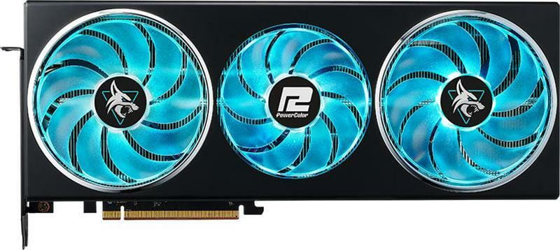 Видеокарта AMD Radeon RX 7800 XT 16GB GDDR6 Hellhound PowerColor (RX 7800 XT 16G-L/OC)