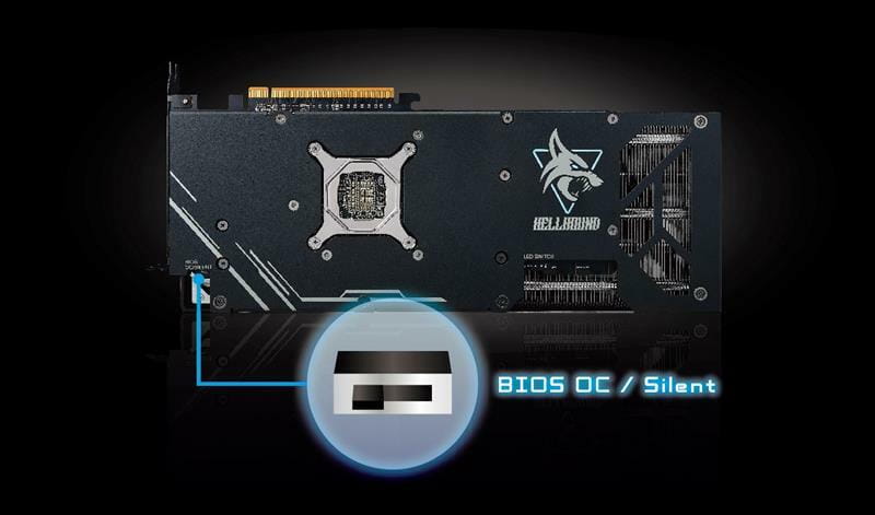 Видеокарта AMD Radeon RX 7800 XT 16GB GDDR6 Hellhound PowerColor (RX 7800 XT 16G-L/OC)