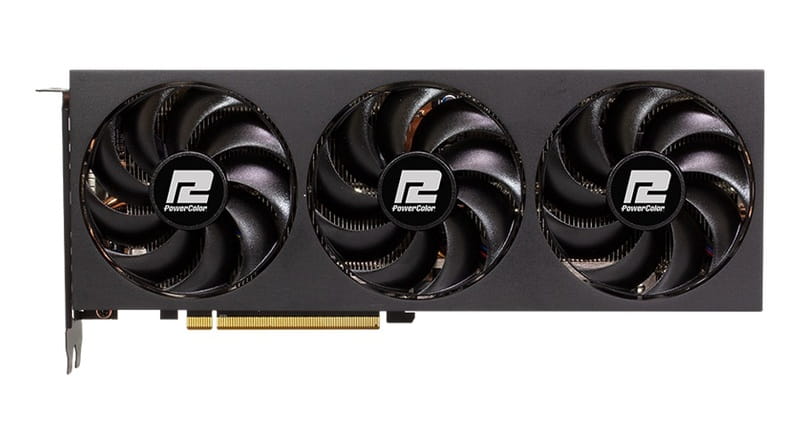 Видеокарта AMD Radeon RX 7700 XT 12GB GDDR6 Fighter PowerColor (RX 7700 XT 12G-F/OC)