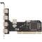 Фото - Контроллер Frime NEC720201 (ECF-PCItoUSB002) PCI-USB2.0(4+1) | click.ua