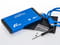 Фото - Внешний карман Frime SATA HDD/SSD 2.5", USB 3.0, Metal, Blue (FHE22.25U30) | click.ua