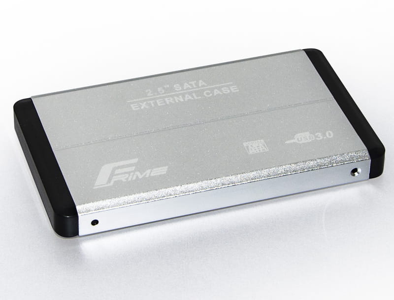 Зовнішня кишеня Frime SATA HDD/SSD 2.5", USB 3.0, Metal, Silver (FHE21.25U30)