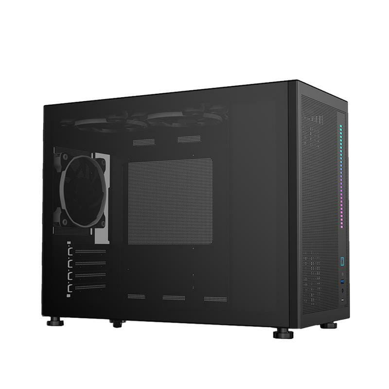 Корпус 1stPlayer Mi6-1F2-BK Black без БП