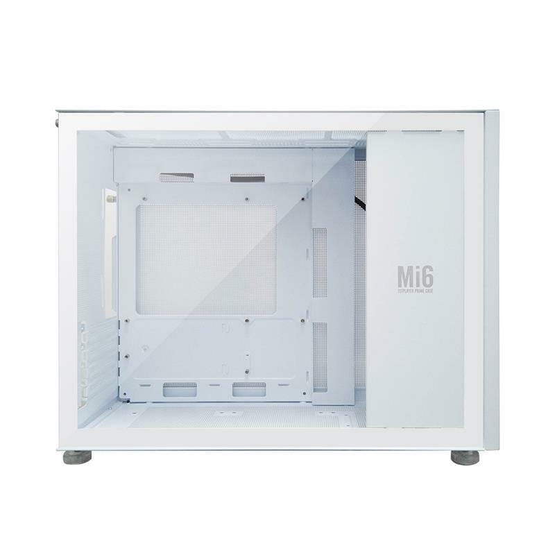 Корпус 1stPlayer Mi6-1F2-W-WH White без БП