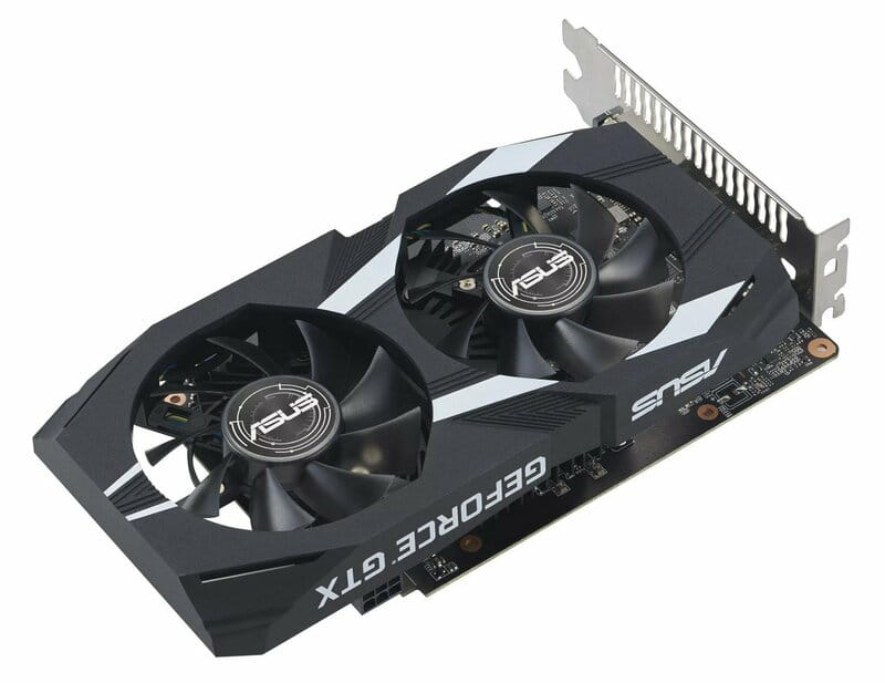 Видеокарта GF GTX 1650 4GB GDDR6 Dual EVO OC D6 Asus (DUAL-GTX1650-O4GD6-P-EVO)