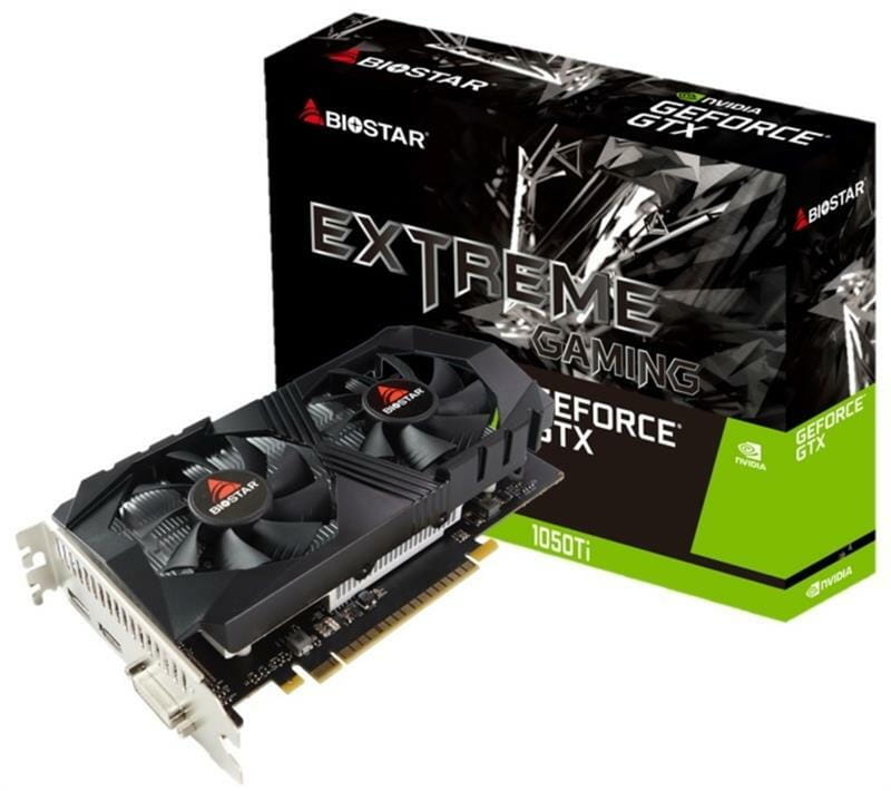 Відеокарта GF GTX 1050 Ti 4GB GDDR5 Biostar (VN1055TF41)