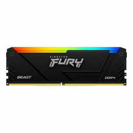 Модуль памяти DDR4 16GB/3200 Kingston Fury Beast RGB Black (KF432C16BB12A/16)