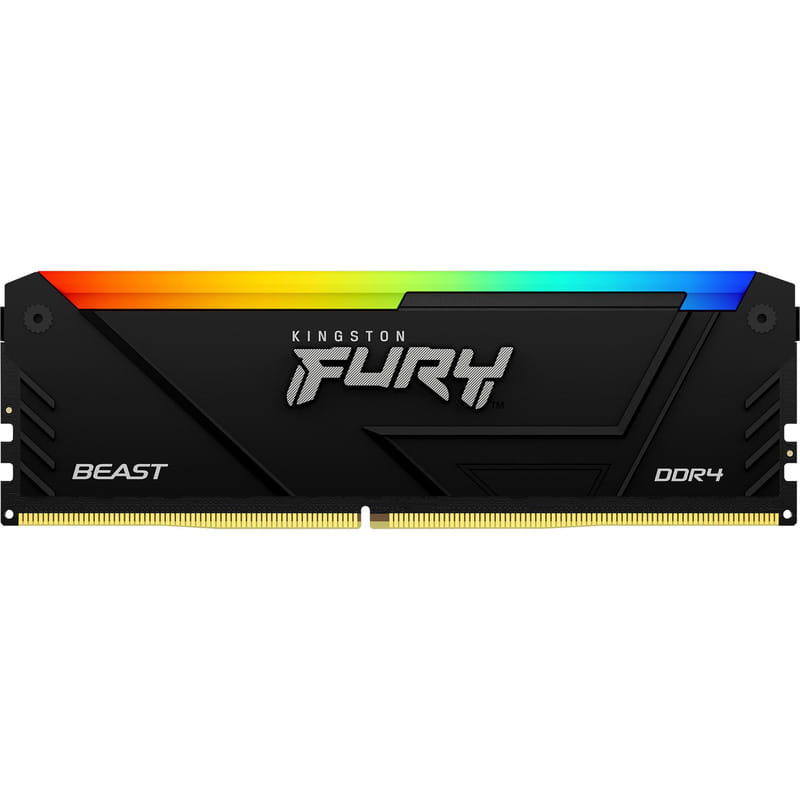 Модуль пам`яті DDR4 16GB/3200 Kingston Fury Beast RGB (KF432C16BB12A/16)
