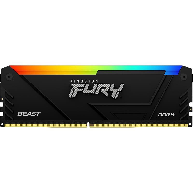 Модуль памяти DDR4 2x8GB/3600 Kingston Fury Beast RGB Black (KF436C17BB2AK2/16)
