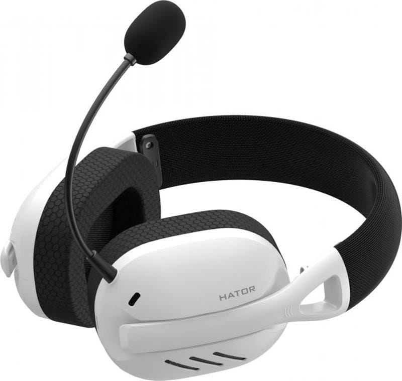 Bluetooth-гарнитура Hator Hyperpunk 2 Wireless Tri-mode Black/White (HTA-856)