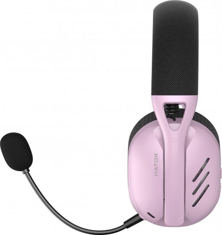 Bluetooth-гарнитура Hator Hyperpunk 2 Wireless Tri-mode Black/Lilac (HTA-859)