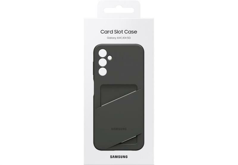 Чохол-накладка Samsung Card Slot Case для Samsung Galaxy A14 SM-A146 Black (EF-OA146TBEGRU)