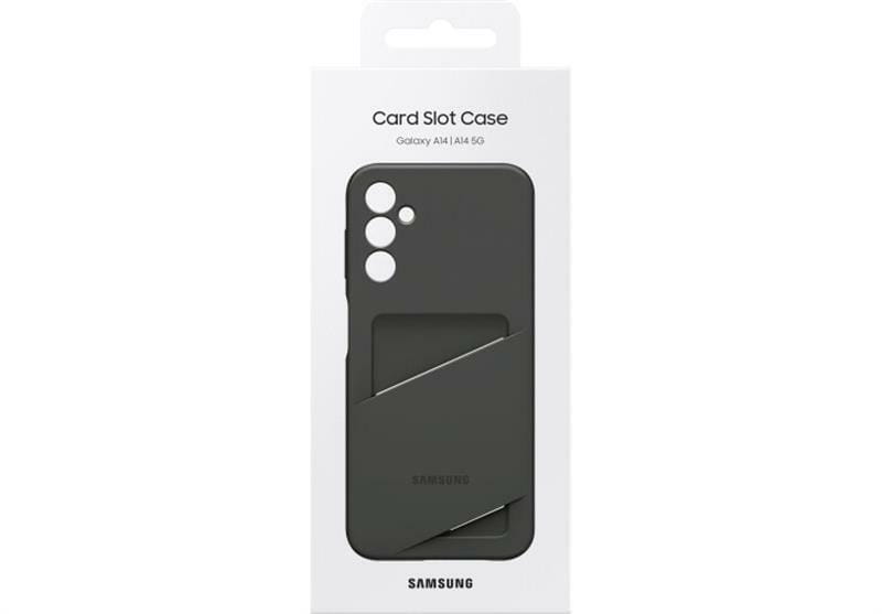 Чeхол-накладка Samsung Card Slot Case для Samsung Galaxy A14 SM-A146 Black (EF-OA146TBEGRU)