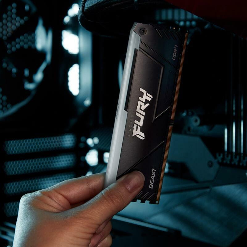 Модуль памяти DDR4 2x8GB/3200 Kingston Fury Beast RGB (KF432C16BB2AK2/16)