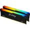Фото - Модуль памяти DDR4 2x8GB/3200 Kingston Fury Beast RGB (KF432C16BB2AK2/16) | click.ua