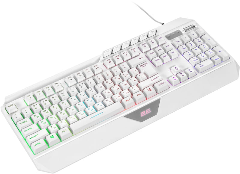 Клавиатура 2E Gaming KG315 RGB USB White Ukr (2E-KG315UWT)