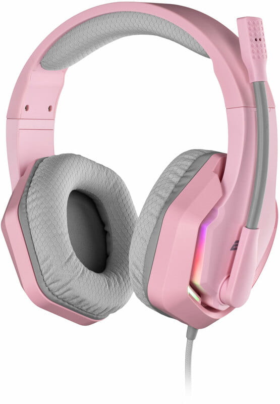 Гарнитура 2E Gaming HG315 RGB USB 7.1 Pink (2E-HG315PK-7.1)