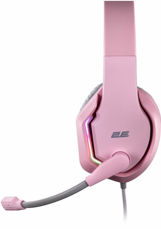 Гарнитура 2E Gaming HG315 RGB USB 7.1 Pink (2E-HG315PK-7.1)