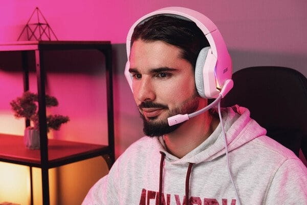 Гарнитура 2E Gaming HG315 RGB USB 7.1 Pink (2E-HG315PK-7.1)