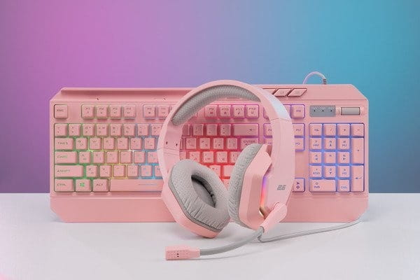 Гарнитура 2E Gaming HG315 RGB USB 7.1 Pink (2E-HG315PK-7.1)