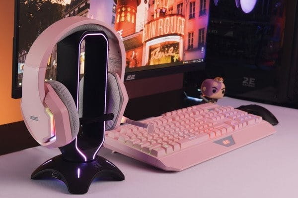 Гарнитура 2E Gaming HG315 RGB USB 7.1 Pink (2E-HG315PK-7.1)