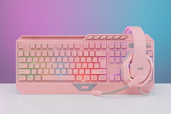 Гарнитура 2E Gaming HG315 RGB USB 7.1 Pink (2E-HG315PK-7.1)