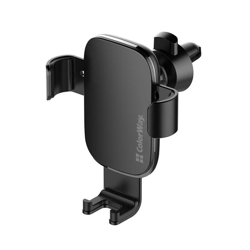 Держатель автомобильный СolorWay Metallic Gravity Holder 3 Black (CW-CHG14-BK)
