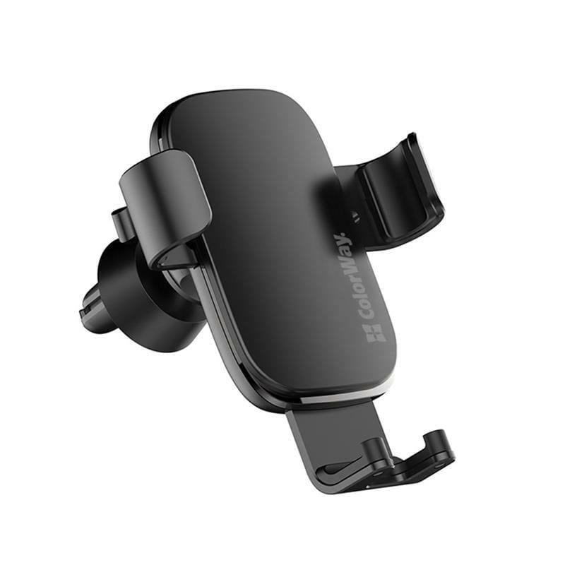 Держатель автомобильный СolorWay Metallic Gravity Holder 3 Black (CW-CHG14-BK)