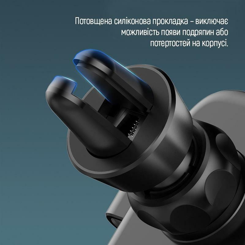 Держатель автомобильный СolorWay Metallic Gravity Holder 3 Black (CW-CHG14-BK)