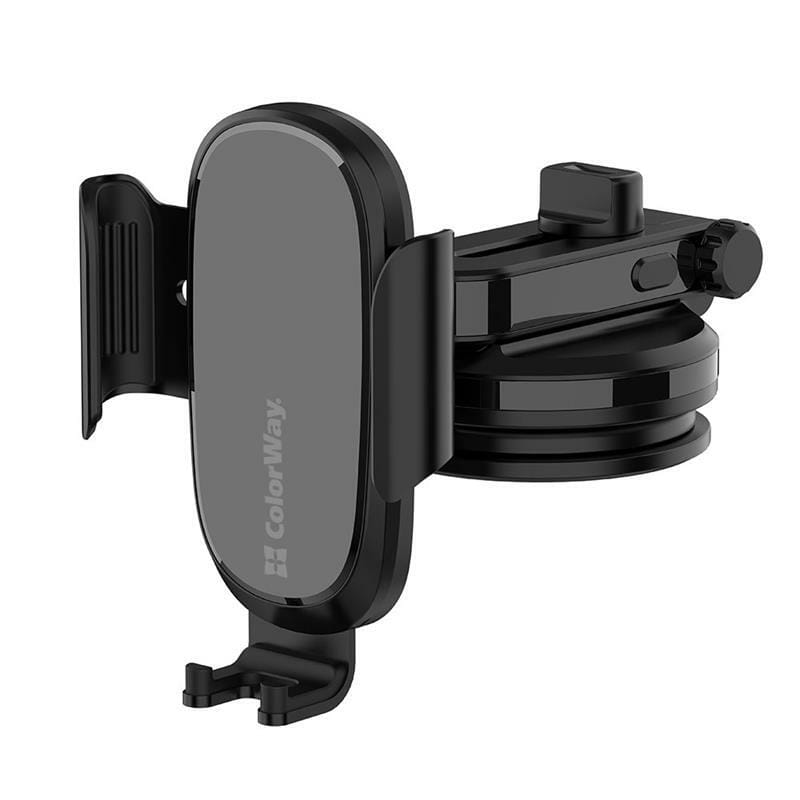 Бездротовий зарядний пристрій ColorWay Dashboard Car Wireless Charger 15W Black (CW-CHAW037Q-BK)