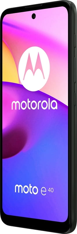 Смартфон Motorola Moto E40 4/64GB Dual Sim Carbon Gray (PAVK0001RO)