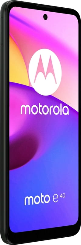 Смартфон Motorola Moto E40 4/64GB Dual Sim Carbon Gray (PAVK0001RO)