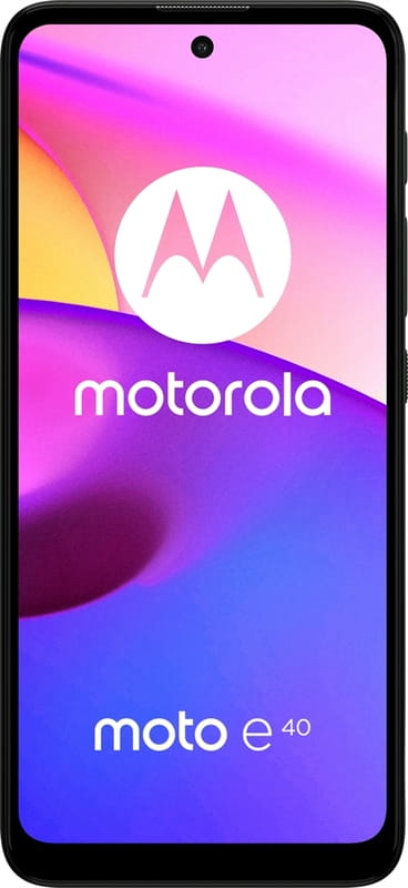Смартфон Motorola Moto E40 4/64GB Dual Sim Carbon Gray (PAVK0001RO)