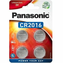 Батарейка Panasonic CR 2016 BL 4шт