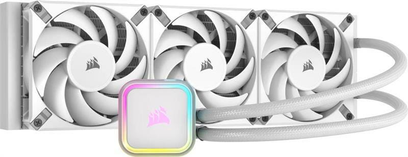 Система водяного охлаждения Corsair iCUE H150i RGB Elite Liquid CPU Cooler White (CW-9060079-WW)