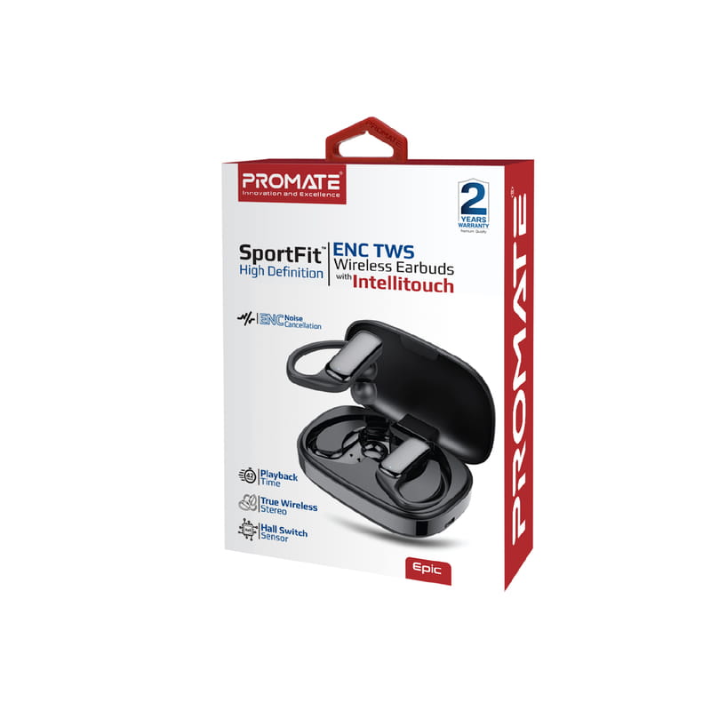 Bluetooth-гарнитура Promate Epic Black