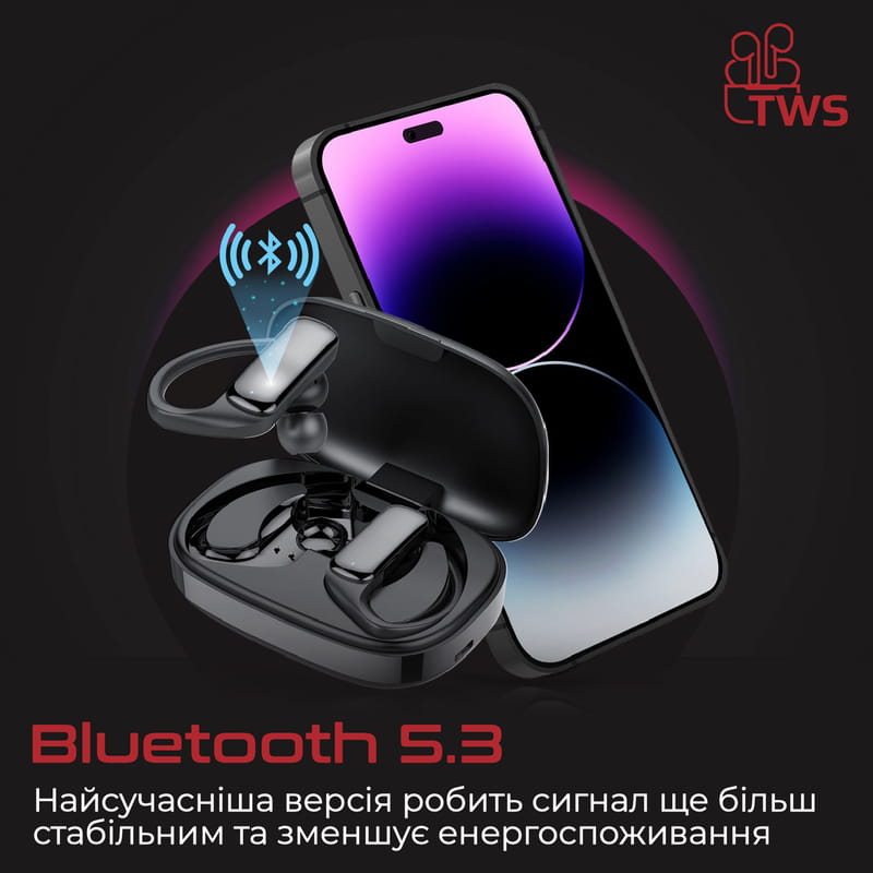Bluetooth-гарнітура Promate Epic Black