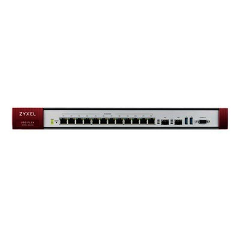 Межсетевой экран ZYXEL ZyWALL USG FLEX 700 (USGFLEX700-EU0102F) (12xGE LAN/WAN, 2xUSB3.0, 2xSFP, AP Controller (8/264), Device HA Pro, с набором подписок на 1 год (AS,AV,CF,IDP))