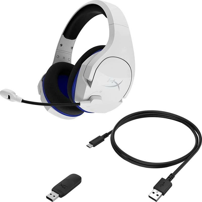 Гарнитура HyperX Cloud Stinger Core Wireless для PS4\PS5 White (4P5J1AA)