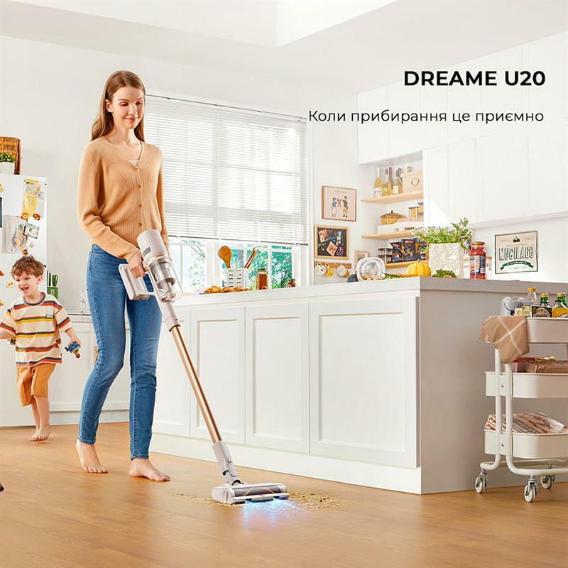 Аккумуляторный пылесос Dreame Cordless Vacuum Cleaner U20 (VPV11A)