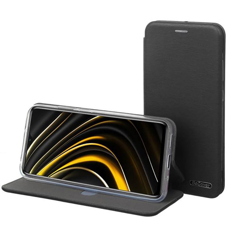 Чeхол-книжка BeCover Exclusive для Xiaomi Poco M5 4G Black (709017)