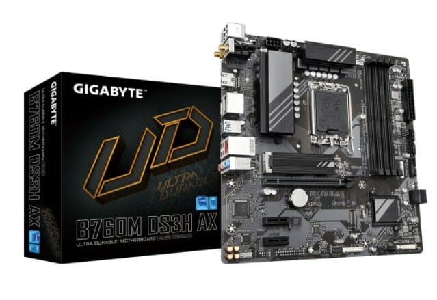 Материнская плата Gigabyte B760M DS3H AX  Socket 1700