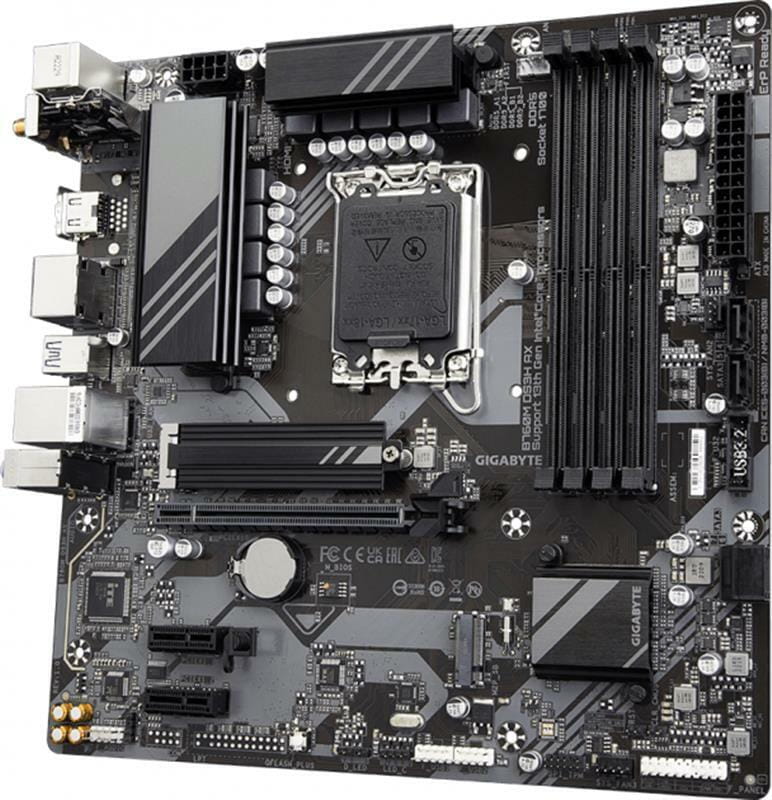 Материнская плата Gigabyte B760M DS3H AX  Socket 1700