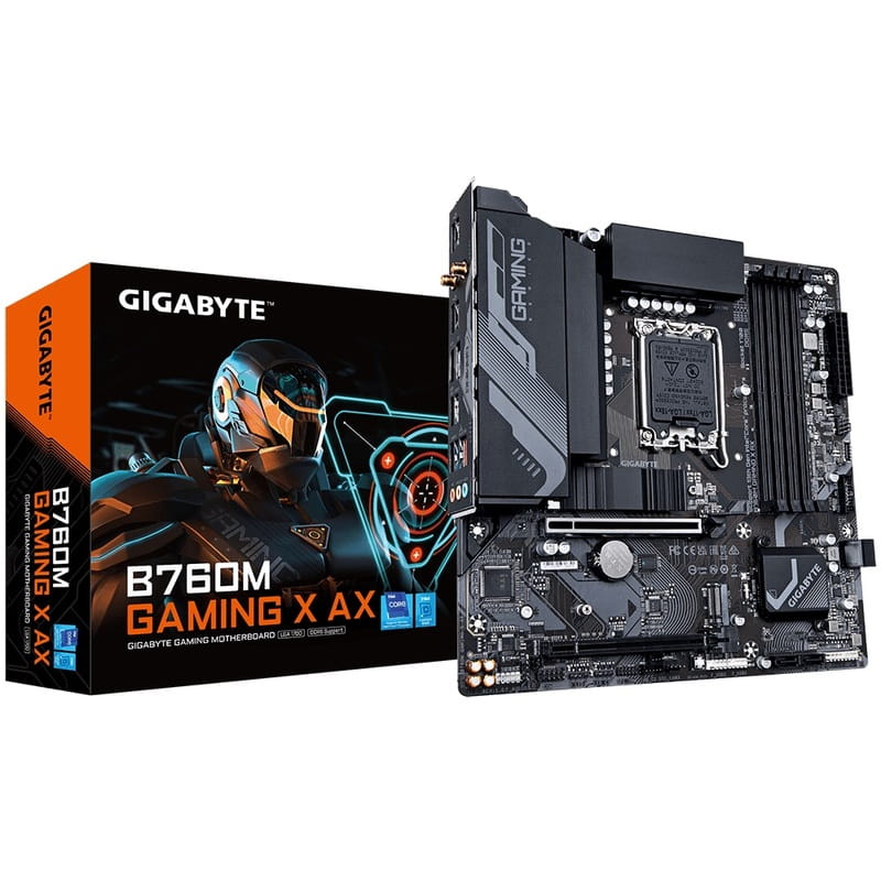 Материнская плата Gigabyte B760M Gaming X AX Socket 1700