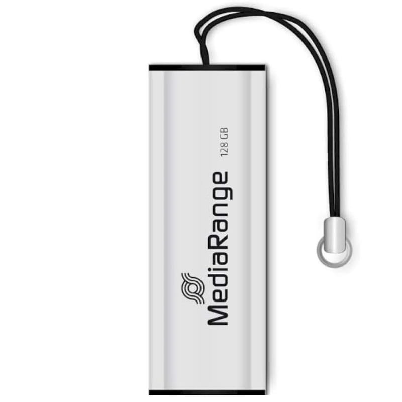 Флеш-накопитель USB3.0 128GB MediaRange Black/Silver (MR918)