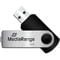 Фото - Флеш-накопичувач USB2.0 64GB MediaRange Black/Silver (MR912) | click.ua