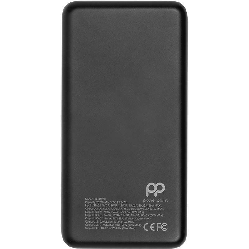 Універсальна мобільна батарея PowerPlant A16005 25200mAh (PB931200)