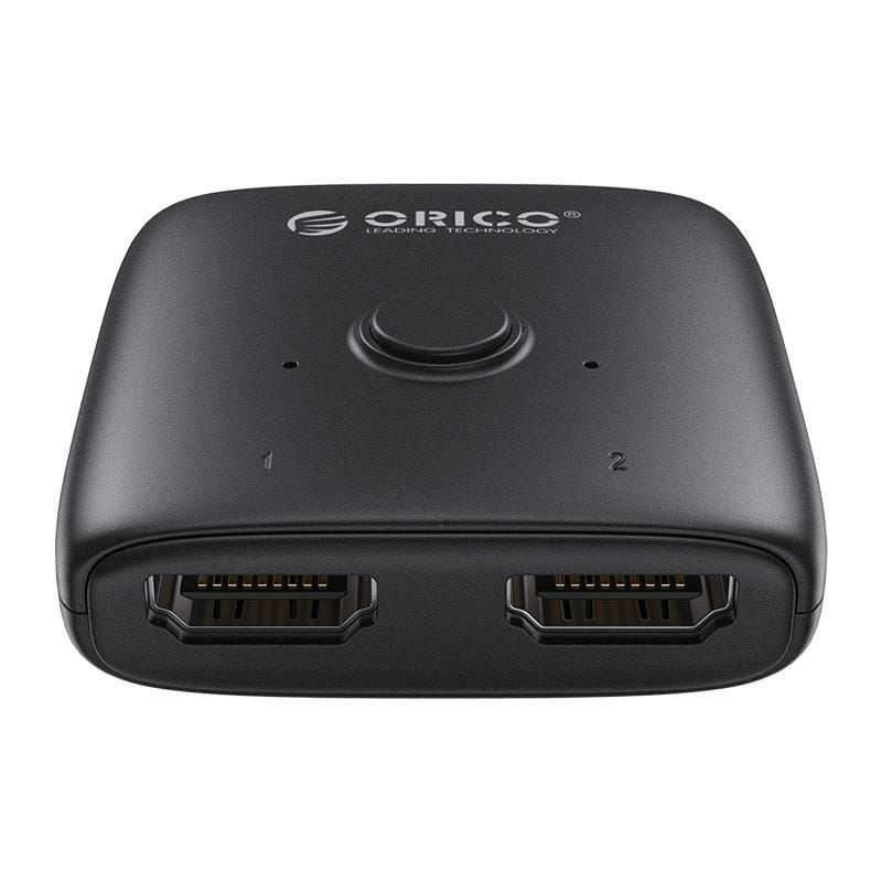 Разветвитель Orico HDMI 2.0 1x2, 4K, двусторонний (HS2-A1-BK-EP) (CA913510)